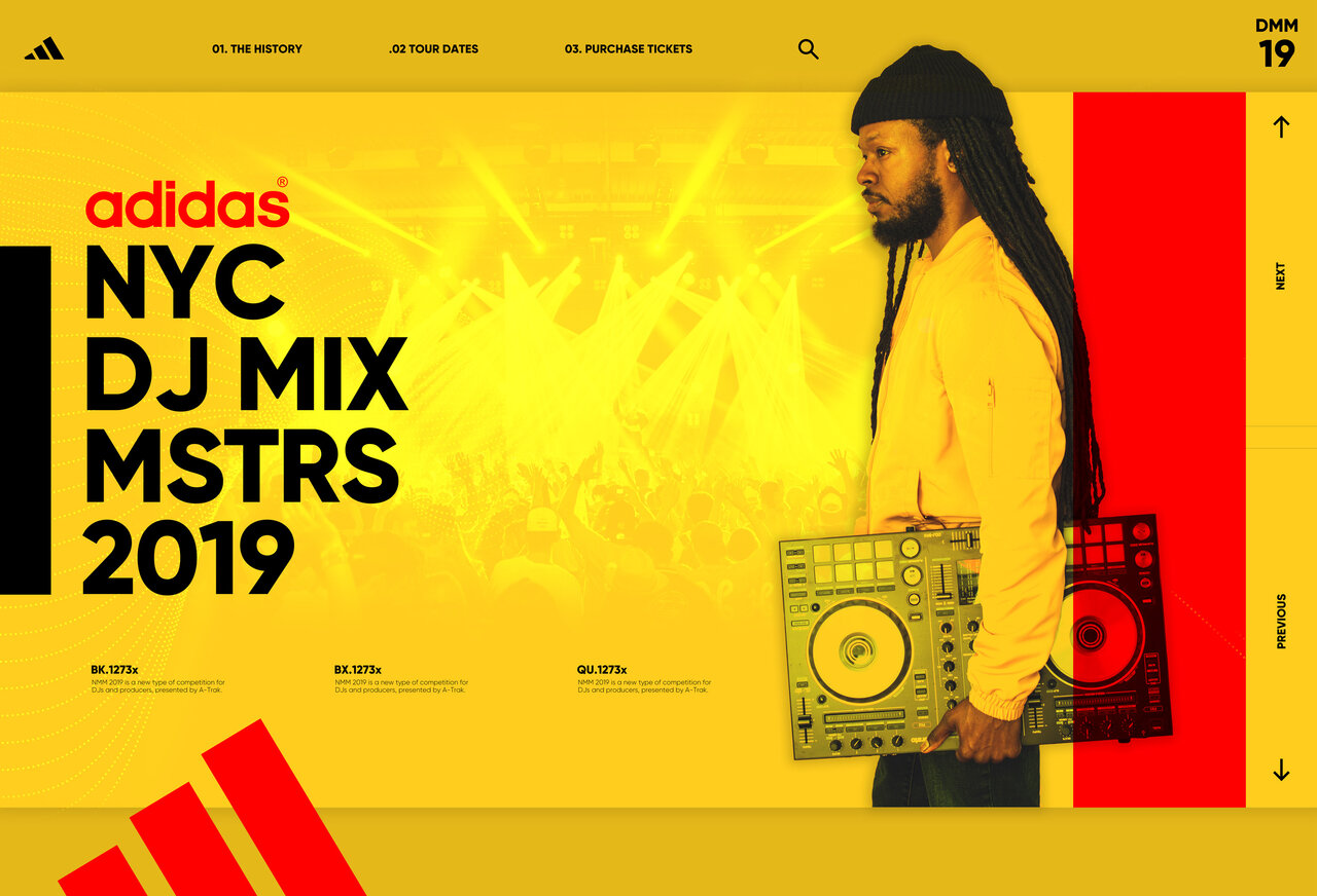 Adidas NYC DJ MIX MSTRS 2019