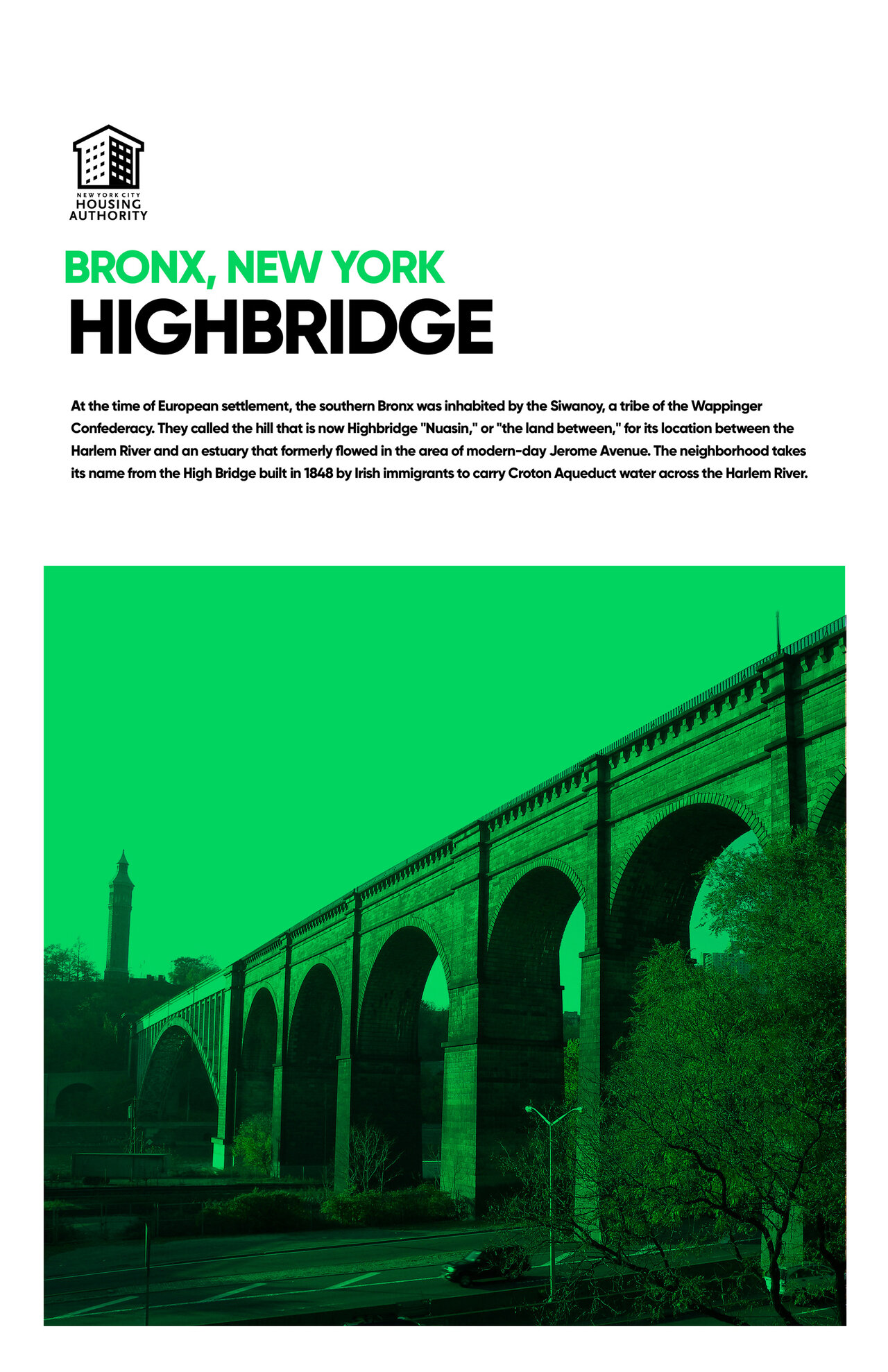 Highbridge, Bronx NY Editorial