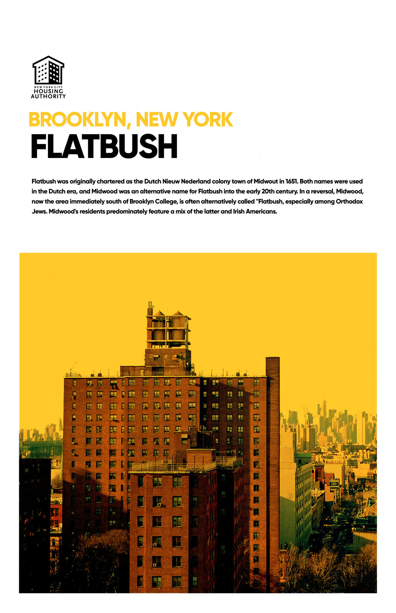 Flatbush, Brooklyn NY Editorial