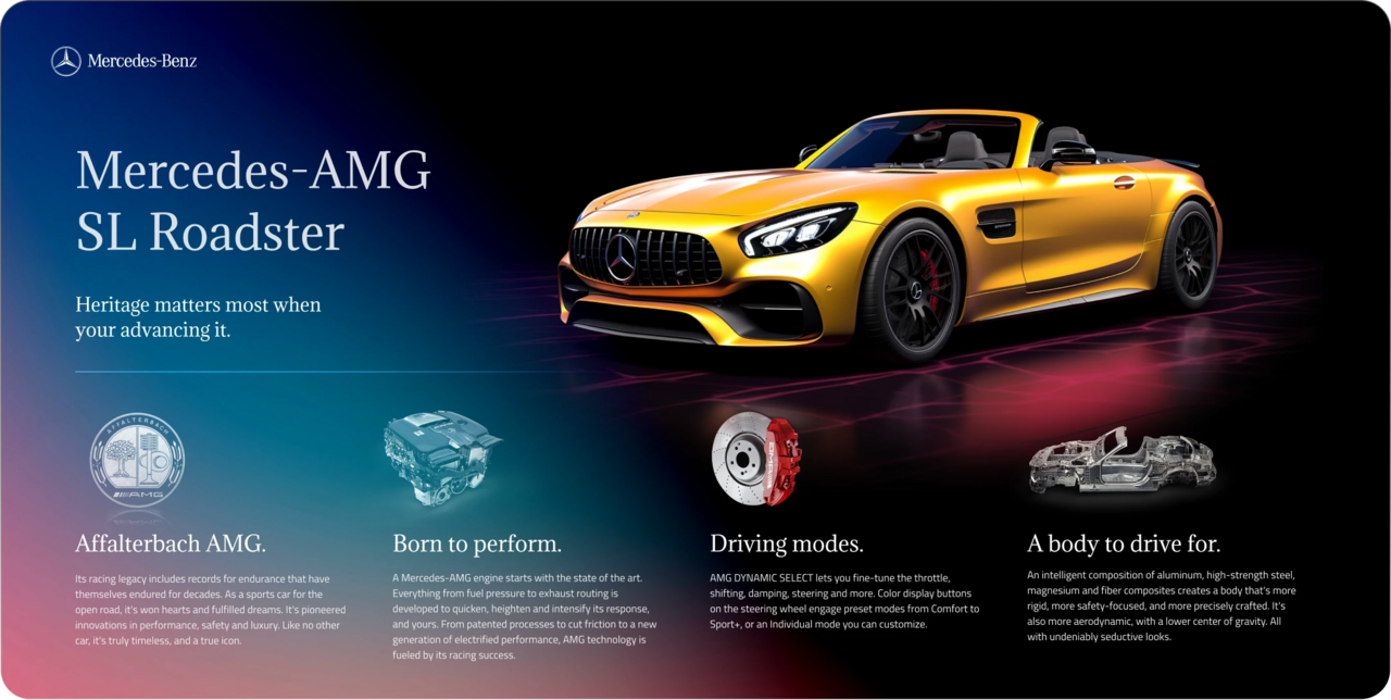 Mercedes Benz Graphic Design 2
